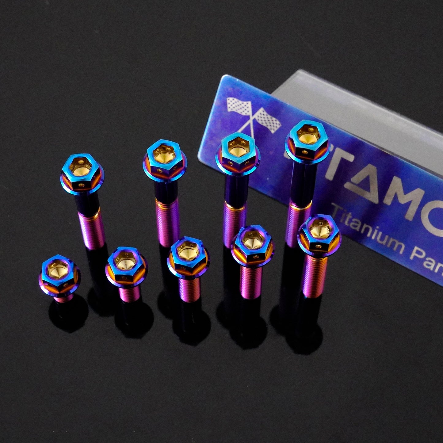 Titanium Bolts Hex Flange Head with Hole M6