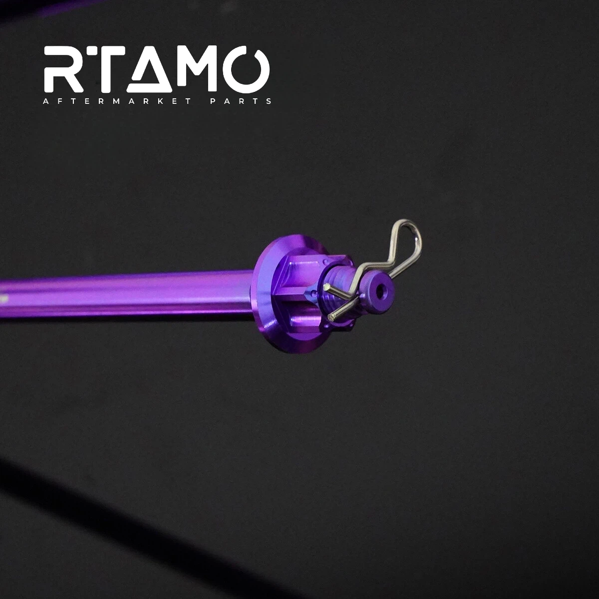 Titanium Flat Axle M10X320-370