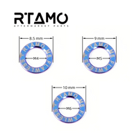 Titanium Small Flat Washer M4/M5/M6