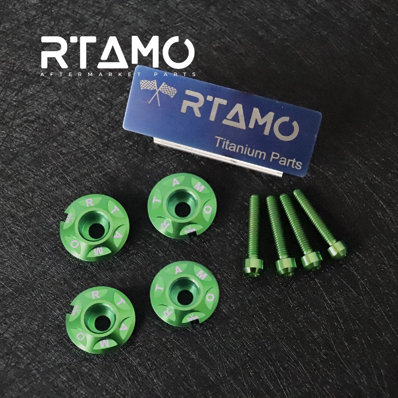 Titanium Footrest Plug Fit for SYM/Yamaha
