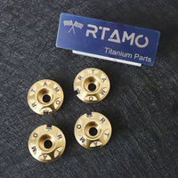 Titanium Footrest Plug Fit for SYM/Yamaha