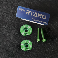 Titanium Footrest Plug Fit for SYM/Yamaha