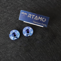 Titanium Footrest Plug Fit for SYM/Yamaha