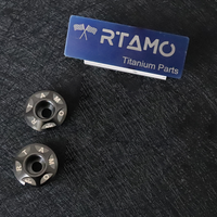 Titanium Footrest Plug Fit for SYM/Yamaha