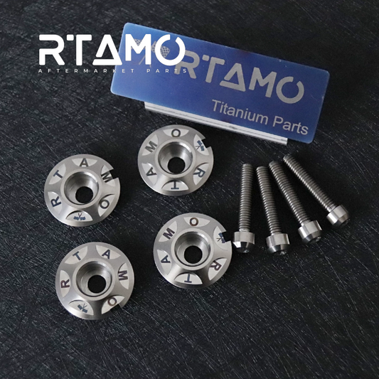 Titanium Footrest Plug Fit for SYM/Yamaha