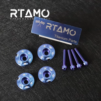 Titanium Footrest Plug Fit for SYM/Yamaha