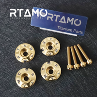 Titanium Footrest Plug Fit for SYM/Yamaha