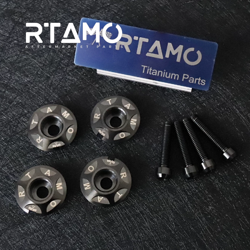 Titanium Footrest Plug Fit for SYM/Yamaha