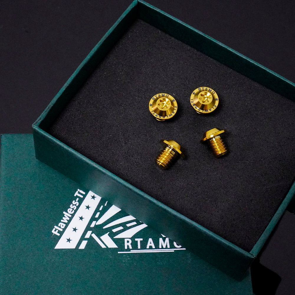 Titanium Helmet Bolts for OGK/SOL/KYT