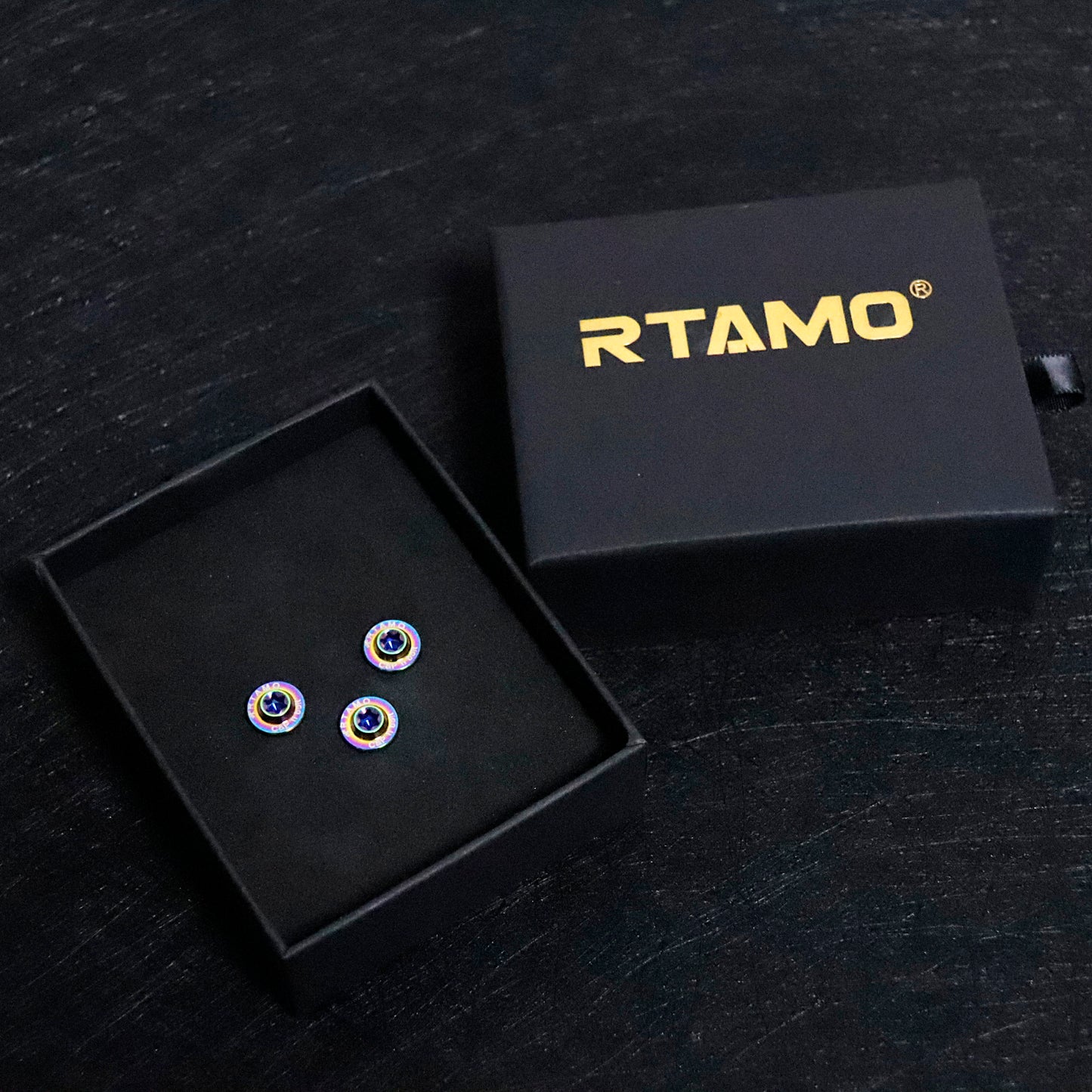 Titanium Helmet Rear Spoiler Bolts for AGV