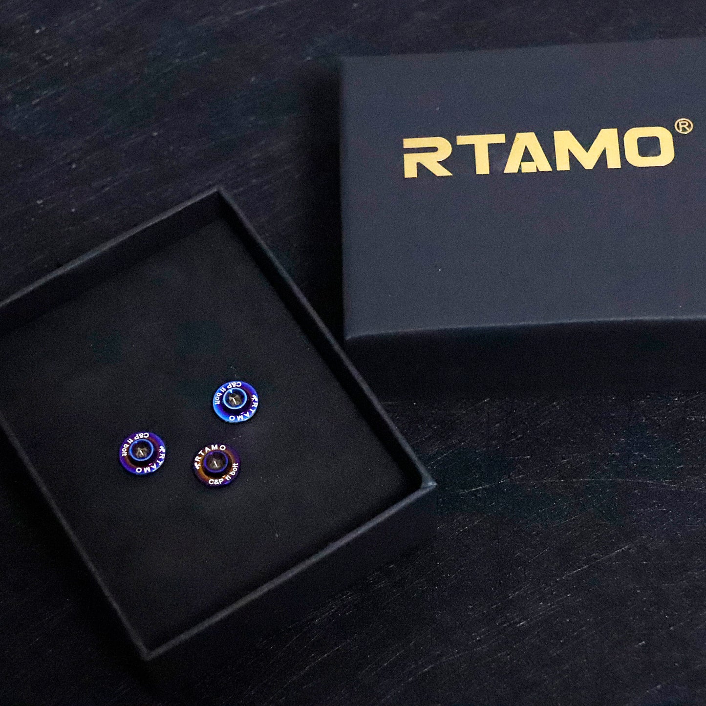 Titanium Helmet Rear Spoiler Bolts for AGV