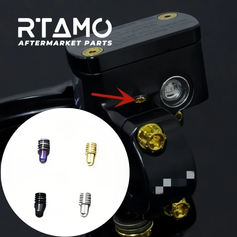 Titanium Pump Latch & Jackscrew for Frando 9NB