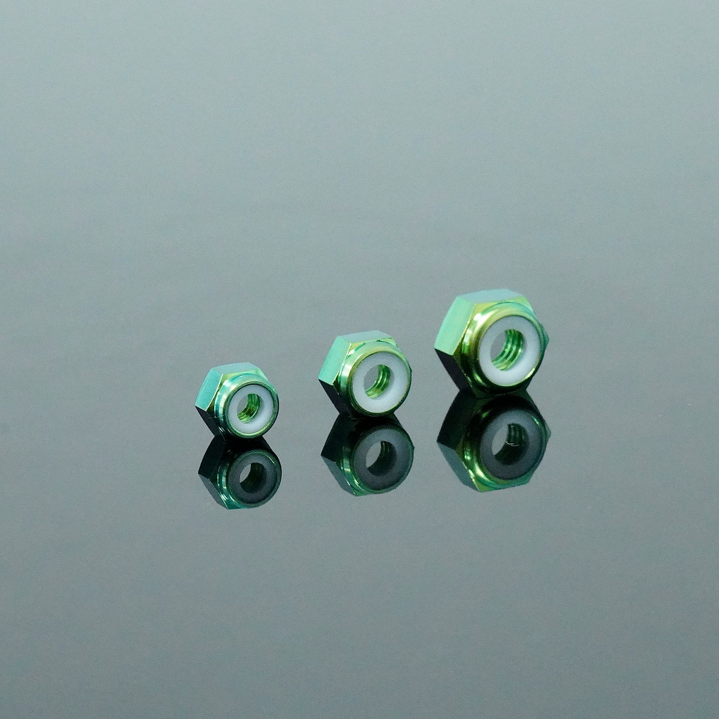 Titanium Flange Nylon Lock Nut M4/M5/M6