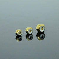 Titanium Flange Nylon Lock Nut M4/M5/M6