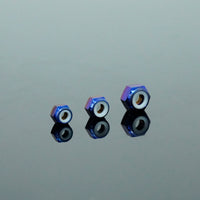 Titanium Flange Nylon Lock Nut M4/M5/M6