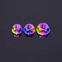 Titanium Lock Fancy Nut M10-M16