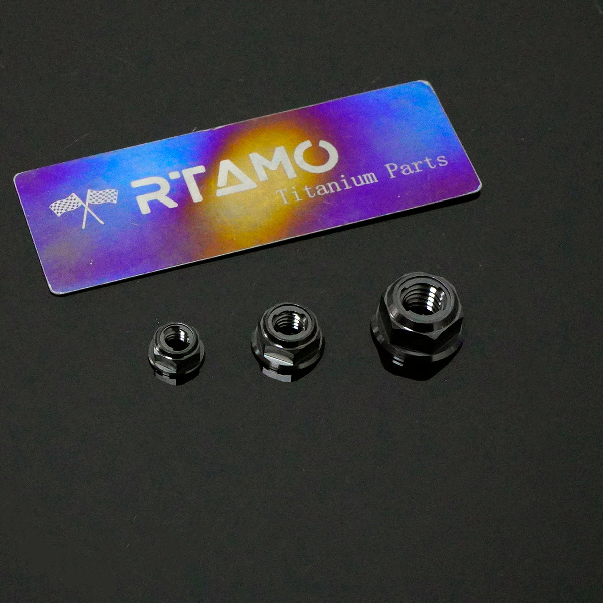 Titanium Lock Flange Nut M5/M6/M8