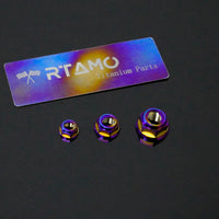 Titanium Lock Flange Nut M5/M6/M8