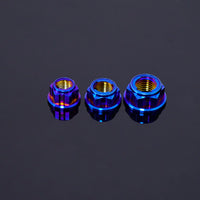 Titanium Lock Fancy Nut M10-M16