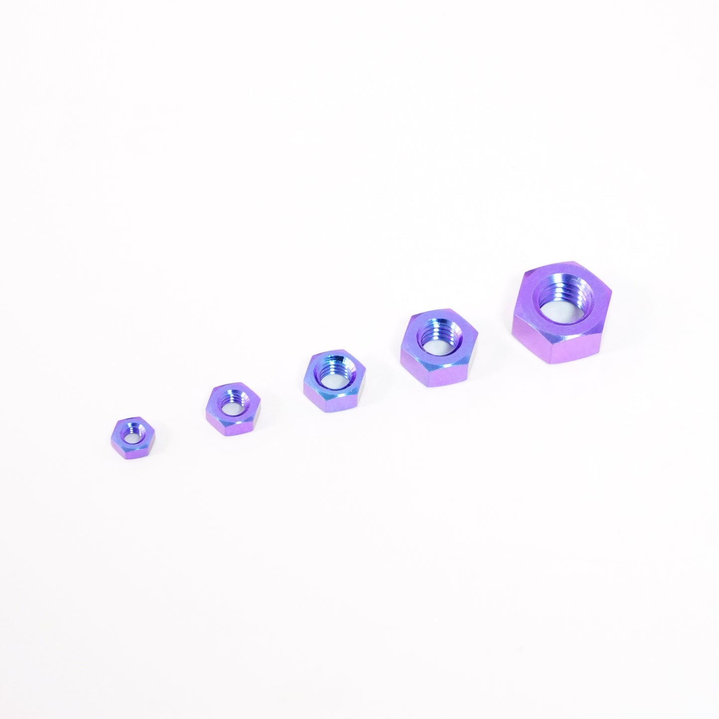 Titanium Hexagon Nut M3-M8
