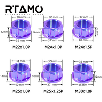 Titanium CNC Nuts M22-M30