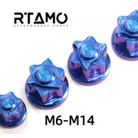Titanium Closed End Nuts M6-M14