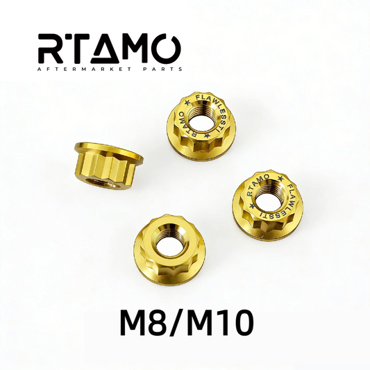 Titanium 12-point Nut M8/M10