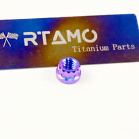 Titanium 12-point Nut M8/M10