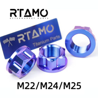 Titanium CNC Nuts M22/M24/M25