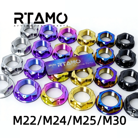 Titanium CNC Nuts M22-M30