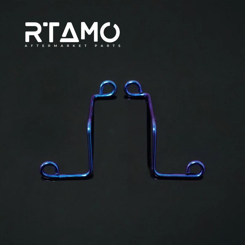 Titanium Oil Cup Bracket-Wire Model