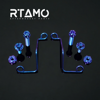 Titanium Oil Cup Bracket-Wire Model
