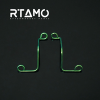 Titanium Oil Cup Bracket-Wire Model