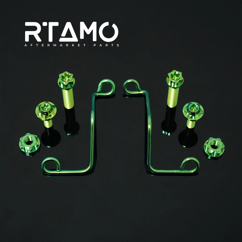 Titanium Oil Cup Bracket-Wire Model