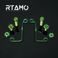 Titanium Oil Cup Bracket-Wire Model