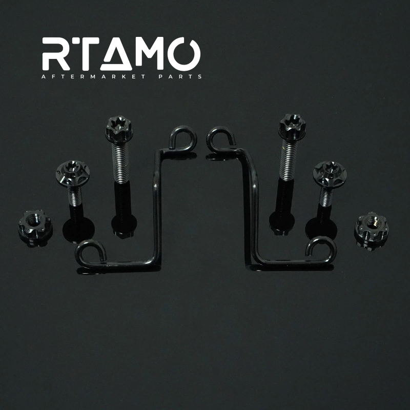 Titanium Oil Cup Bracket-Wire Model