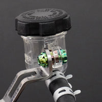 Titanium Oil Cup Bracket & Mount Bolts-W Model
