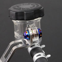Titanium Oil Cup Bracket & Mount Bolts-W Model
