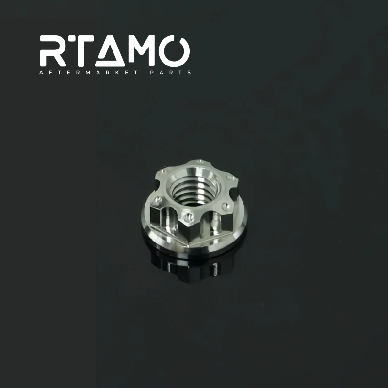 Titanium Big Oil Cup Cover & Brake Fluid Bolt Set for Brembo