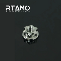 Titanium Big Oil Cup Cover & Brake Fluid Bolt Set for Brembo