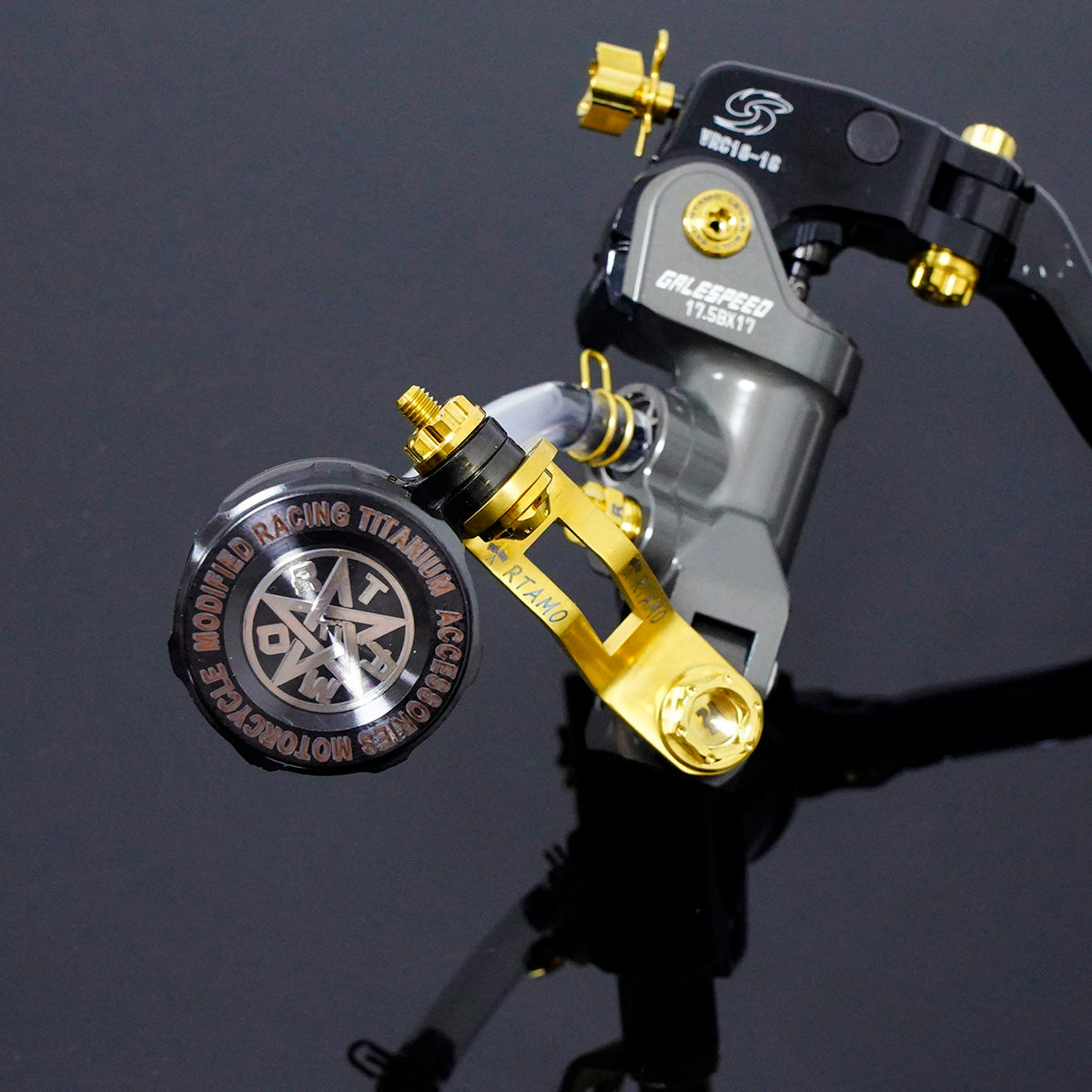 Titanium Small Oil Cup Cover for Galespeed