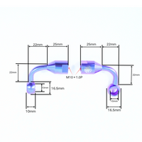 Titanium Oil Line Banjo Extension Rod