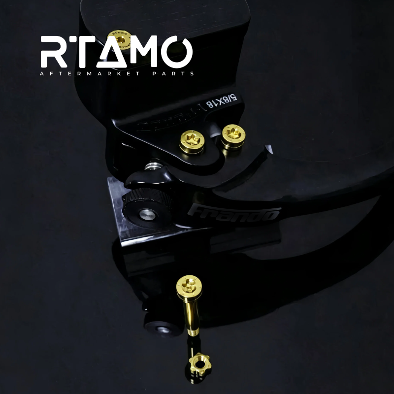 Titanium Pump Latch & Jackscrew for Frando 9NB