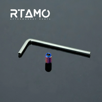 Titanium Caliper Oil Seal Jackscrew for Brembo GP4-MS