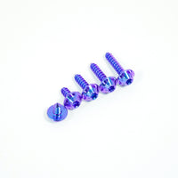 Titanium Knurled Self-Tapping Bolt M4