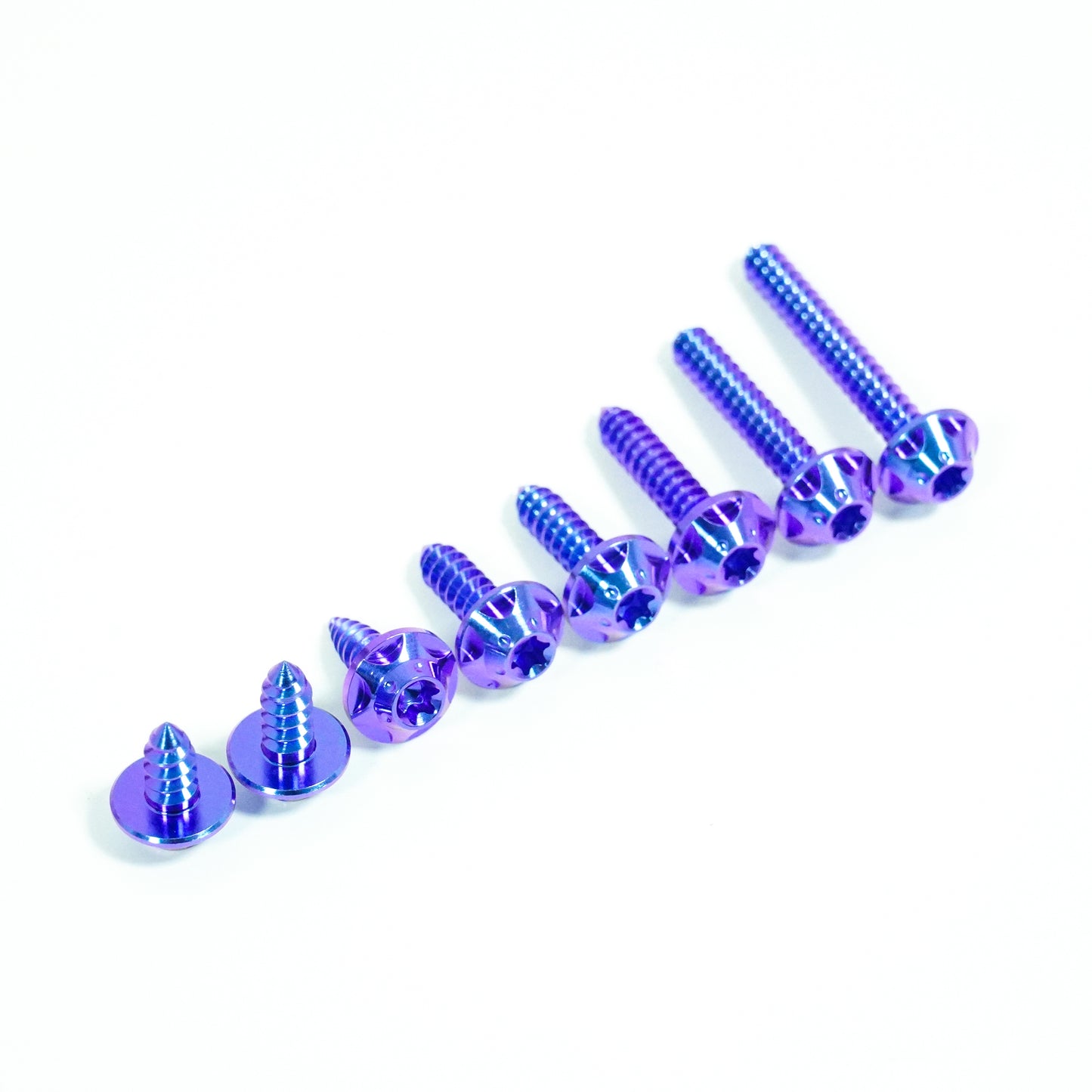 Titanium Knurled Self-Tapping Bolt M5