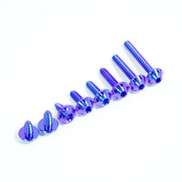 Titanium Knurled Self-Tapping Bolt M5