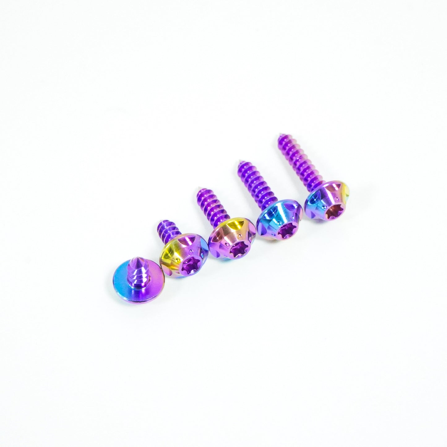 Titanium Knurled Self-Tapping Bolt M4