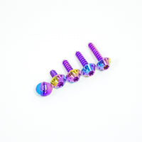 Titanium Knurled Self-Tapping Bolt M4