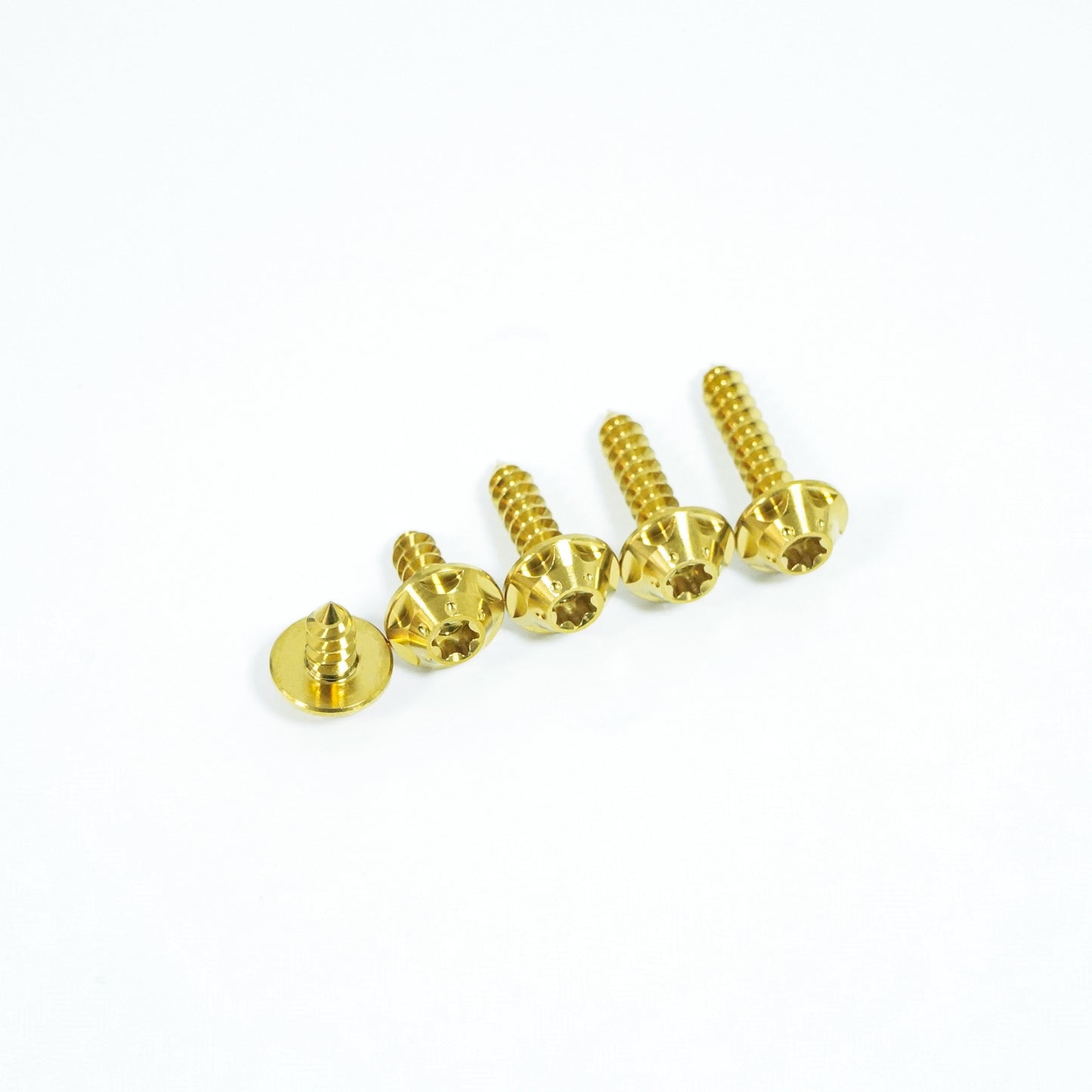 Titanium Knurled Self-Tapping Bolt M4